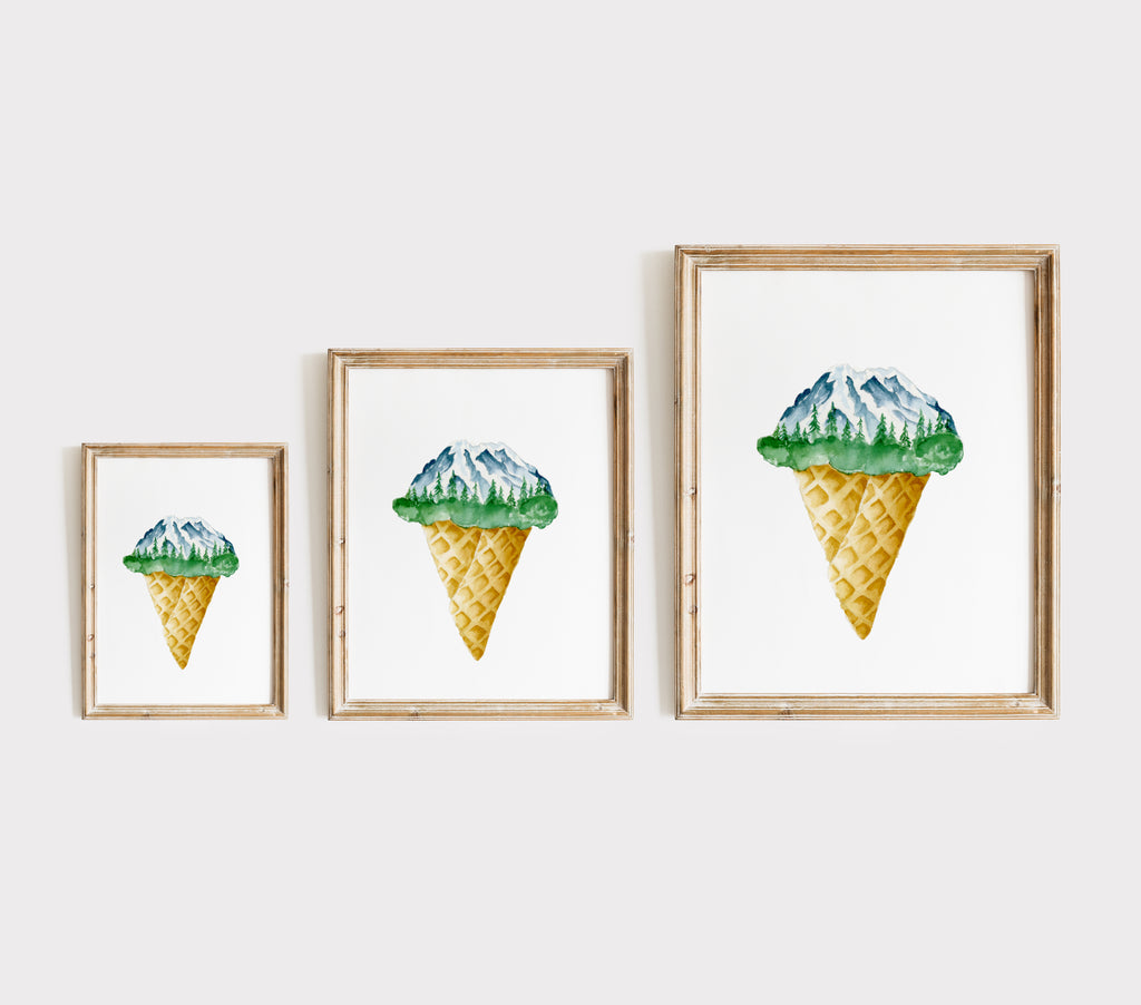 Mt. Tahoma Cone ~ Sweet Treat Collection