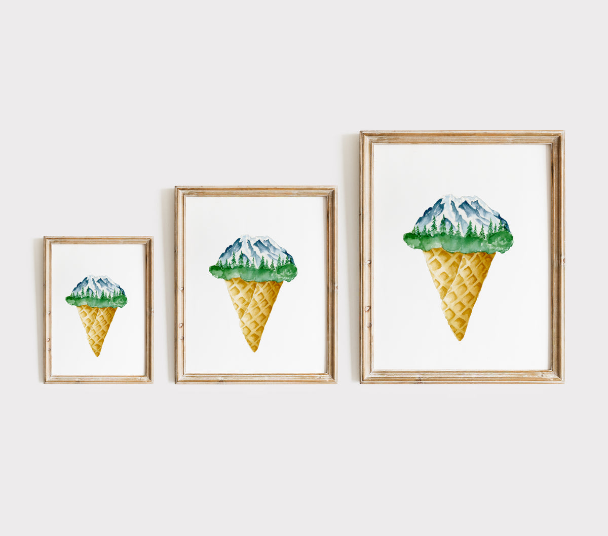 Mt. Tahoma Cone ~ Sweet Treat Collection