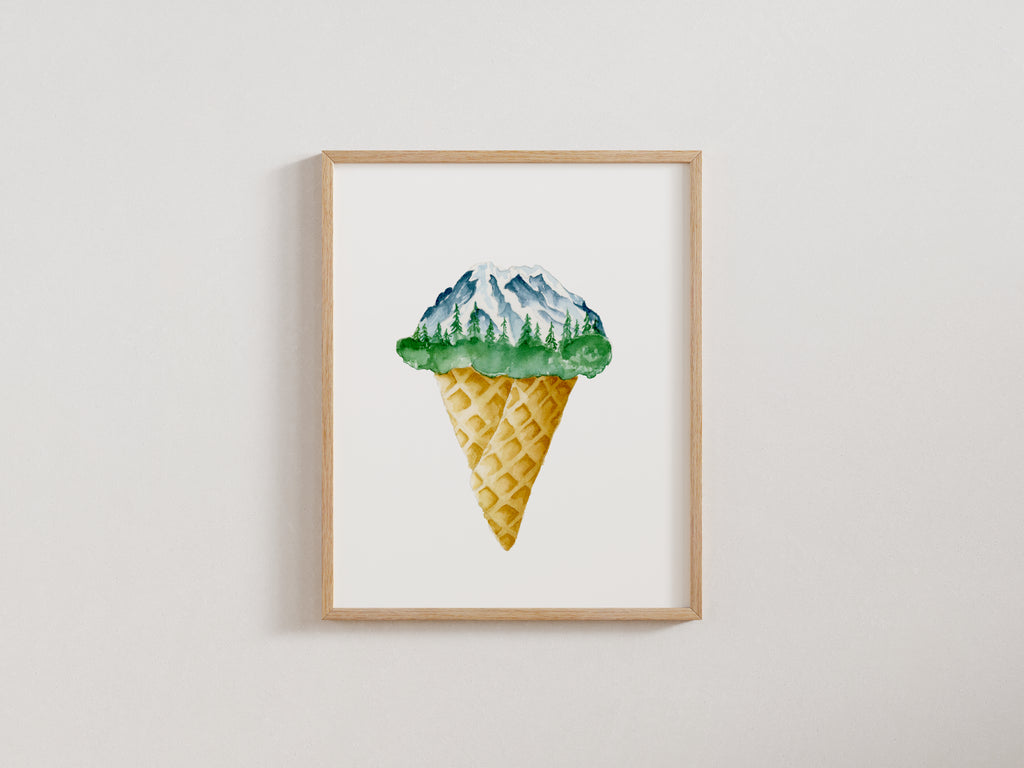 Mt. Tahoma Cone ~ Sweet Treat Collection