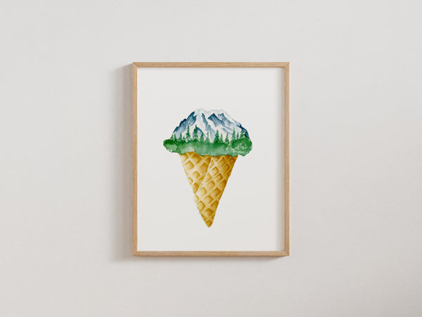 Mt. Tahoma Cone ~ Sweet Treat Collection