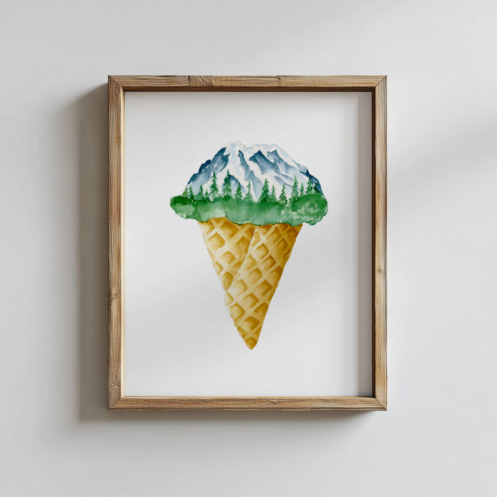 Mt. Tahoma Cone ~ Sweet Treat Collection