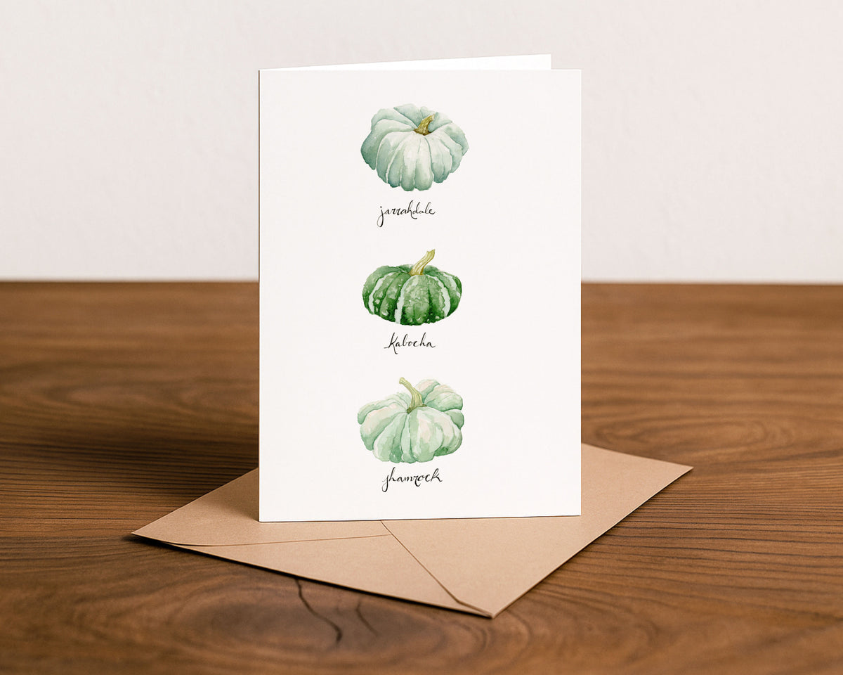 Heirloom Pumpkins Cards Set of 4